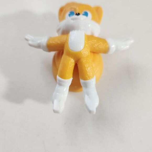 Tails The Fox Sonic Spin Toy Figure McDonalds Happy Meal - Picture 3 of 5